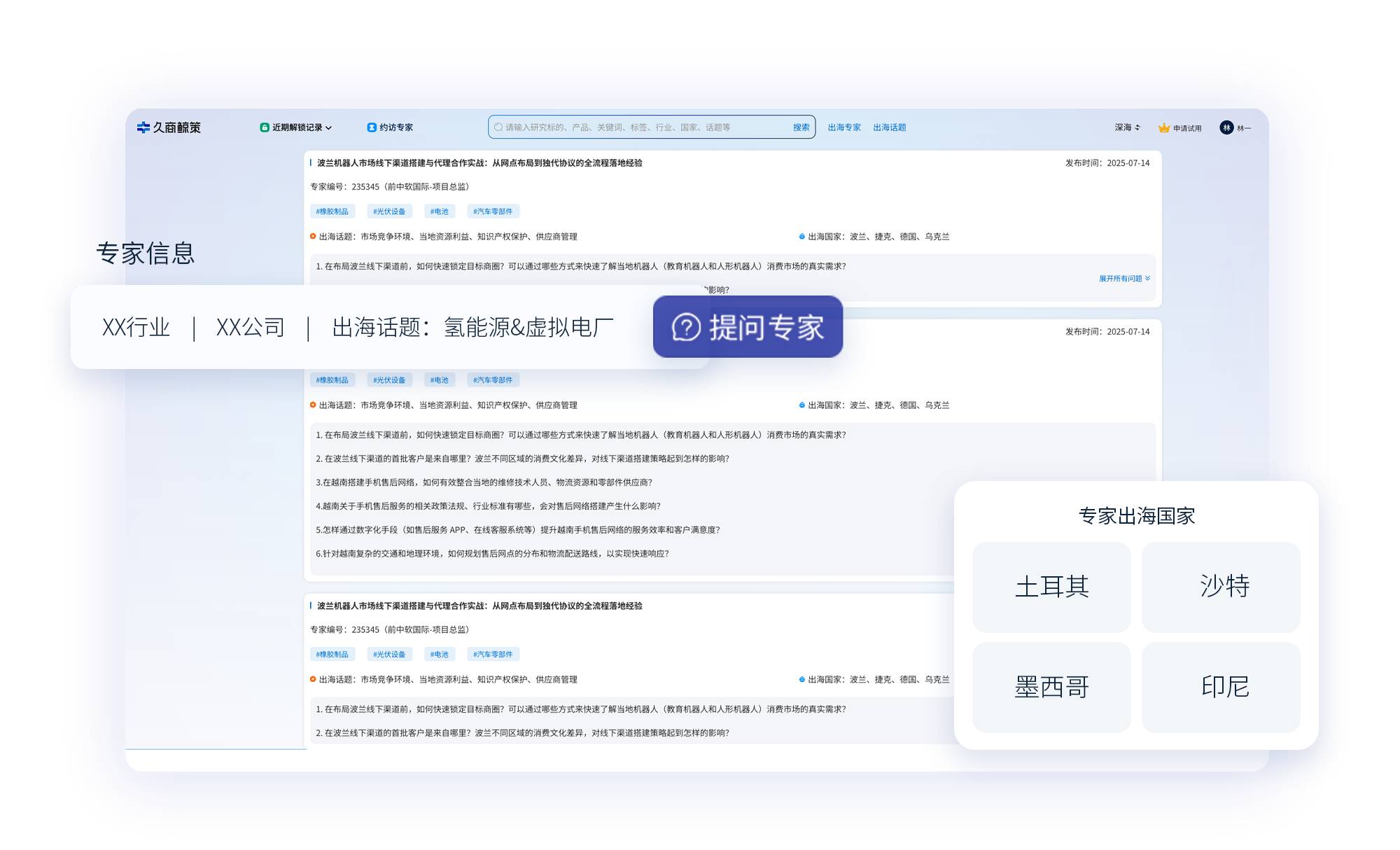 专家答疑深度咨询